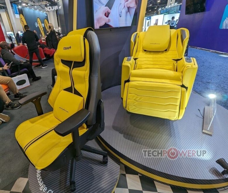 OSIM با ویژگی های ماساژ داخلی وارد بازار صندلی های بازی می شود