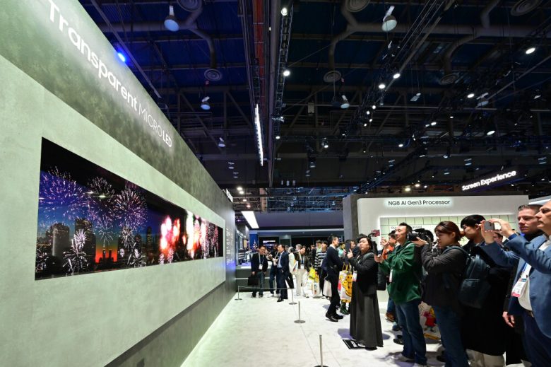 سامسونگ نمایشگرهای شفاف MICRO LED را در CES 2024 معرفی کرد