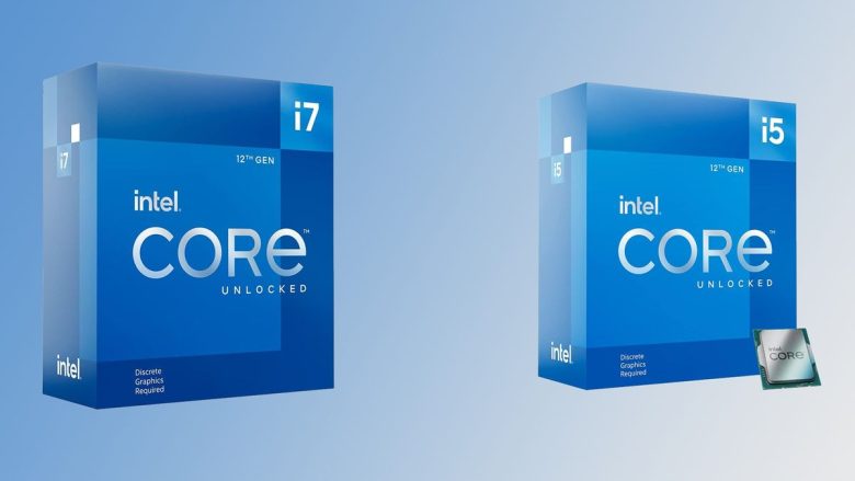 Intel Core i5-12700KF and 12600KF