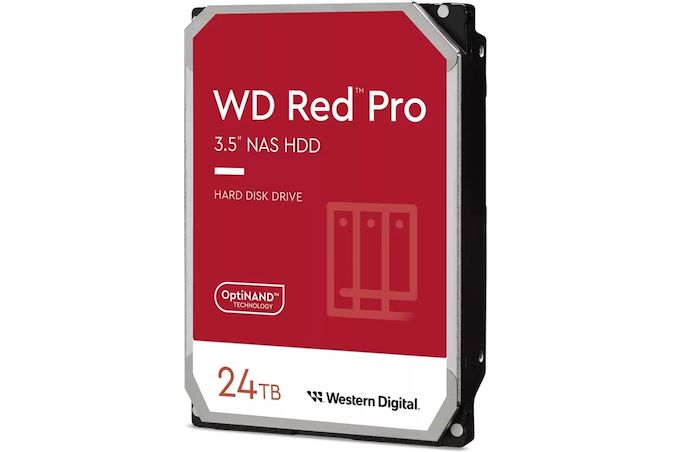 وسترن دیجیتال هارد 24 ترابایتی Red Pro برای NAS ها عرضه می شود