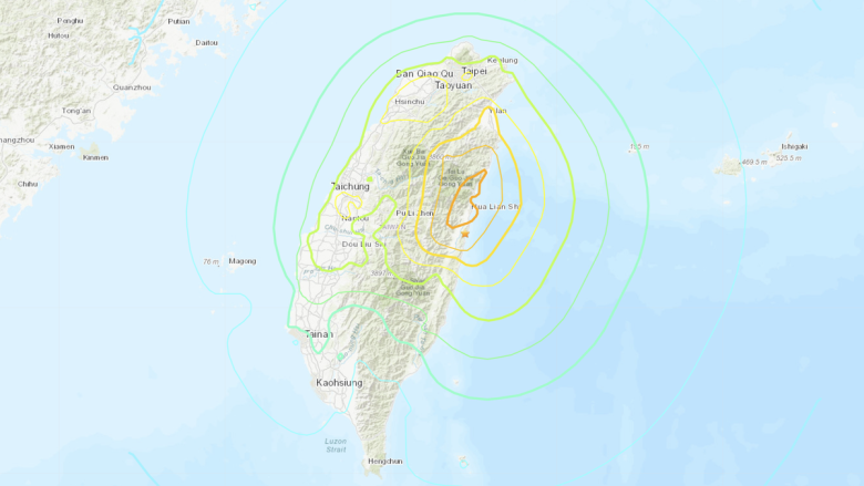 Taiwan April 3, 2024 earth quake